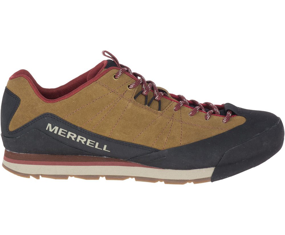 Merrell Sneakers Brown/Black - Catalyst Suede - Mens 29AKILNSB